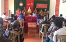 Tổ đại biểu số 5 HĐND huyện Thạch Thành tiếp xúc cử tri tại thôn Thạch Cừ xã Thành An